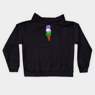 Scooped High for Pride Kids Hoodie